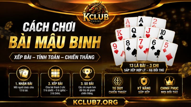 Cách chơi bài Mậu Binh cho người mới