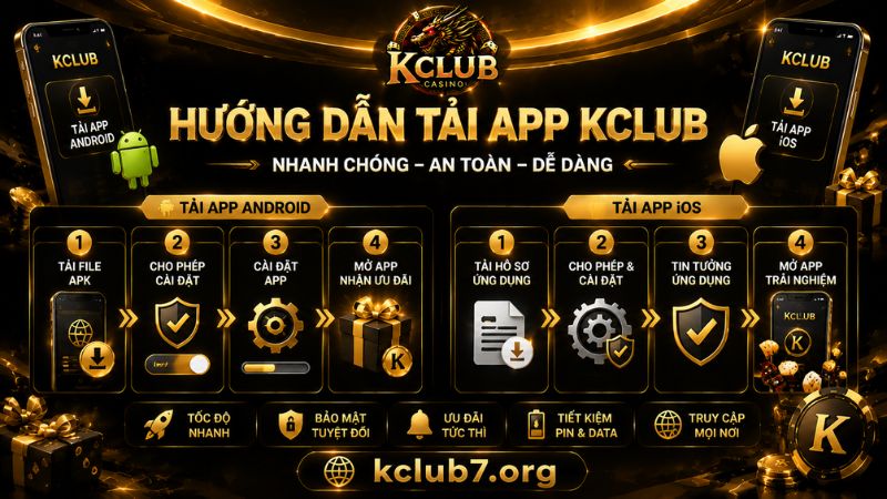 Hướng dẫn các bước tải app KCLUB nhanh chóng